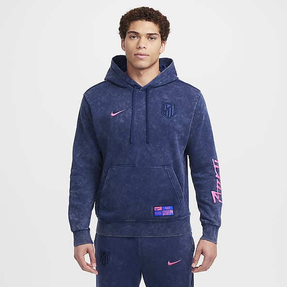 Black pink and blue nike hoodie on sale